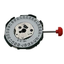 23.3mm 3-Hand Calendar At 3 Quartz Watch Movement with Battery For Miyota 2115 B