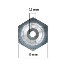 COPPIA 2 ATTACCHI MODIFICA POMPA FRENO PIAGGIO PORTER QUARGO 500 750 1000 1300