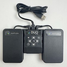 AirTurn DUO BT106 Bluetooth hands free Dual Pedal Transmitter Model-ATFS-2