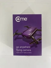 CME Go Anywhere Flying Camera Drone 8MP, 1080P HD Untested Opened Box