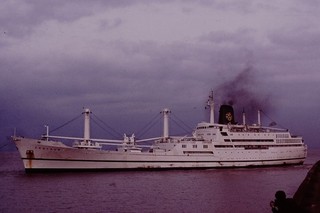 1983 Centaur Avonmouth Shipping Boat 35mm Original Slide Ref 4336