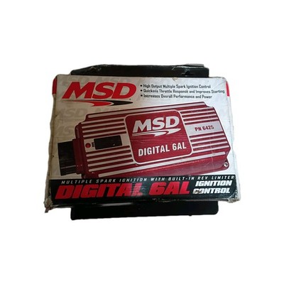 MSD 6201 Digital 6A Ignition Control Module(NEW) OPEN BOX