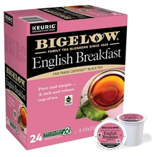 English Breakfast Black Tea Keurig K-Cup Pods, Caffeinated Tea Keurig Tea Pods, 