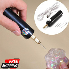 Mini Electric Drill Set 5V USB Handheld Drill for Jewelry Making Wood Craft Tool