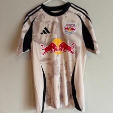 Adidas IV5057 Mens Medium New York Red Bulls 2025/26 Authentic Away Jersey