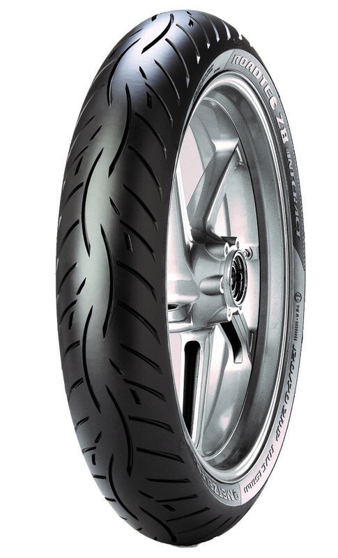 Pneu Metzeler Roadtec Z8 Interact 110/80 ZR 18 anti-glissade sur route