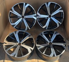 GENUINE SET OF VOLVO XC60 R DESIGN 21" DIAMOND CUT ALLOY WHEELS OEM 32134533