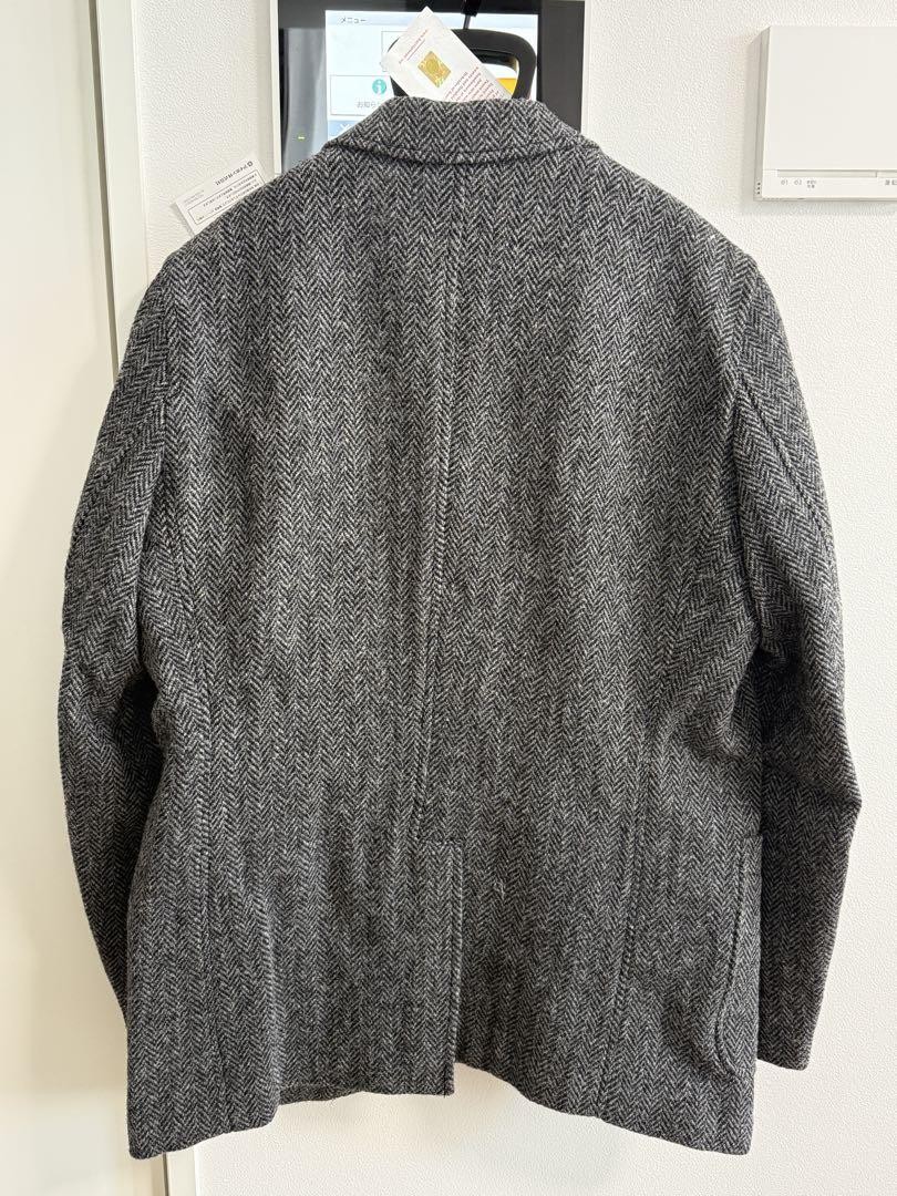 BEAMS PLUS 3B Jacket Harris Tweed GREY L | eBay