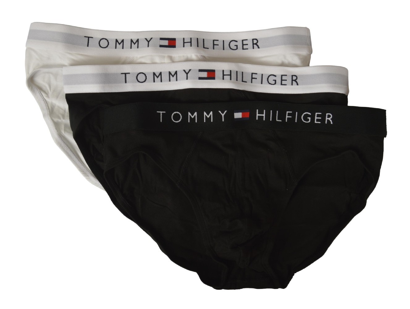 SG Herren Slip TOMMY HILFIGER 3er Pack Slip Unterhose Stretch Sicht Baumwolle el 14690₽