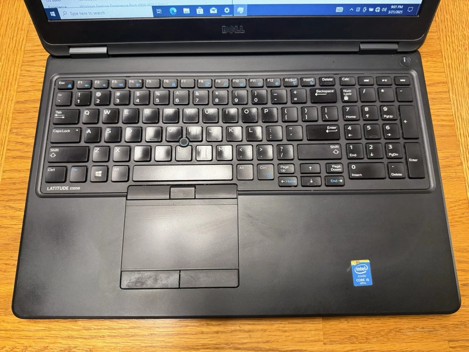 Dell Latitude E5550 - i5-5300U - 8GB RAM - 120GB SSD (GOOD BATT / CONDITION) - Image 2 of 4