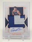 CAM CHRISTIE 2024-25 NATIONAL TREASURES RPA ROOKIE PATCH AUTO ORANGE /75 Q7082
