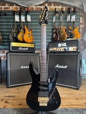 Dean DS-92 Superstrat Black Electric Guitar