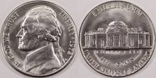 United States 1972 D 5 Cents Jefferson Nickel KM#192 Copper-Nickel Monticello
