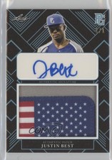2022 Leaf Perfect Game All-American Classic 1/1 Justin Best Patch Auto 3hd