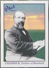 2009 TriStar Obak #75 Henry Chadwick Baseball NM