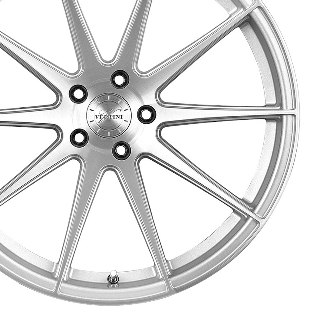 22" VERTINI RF1.3 SILVER FORGED CONCAVE WHEELS RIMS FITS MASERATI GHIBLI