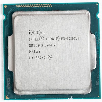 Intel Xeon E3-1280 v3 SR150 LGA1150 3.6GHz Quad Core Processor Haswell 4th Gen