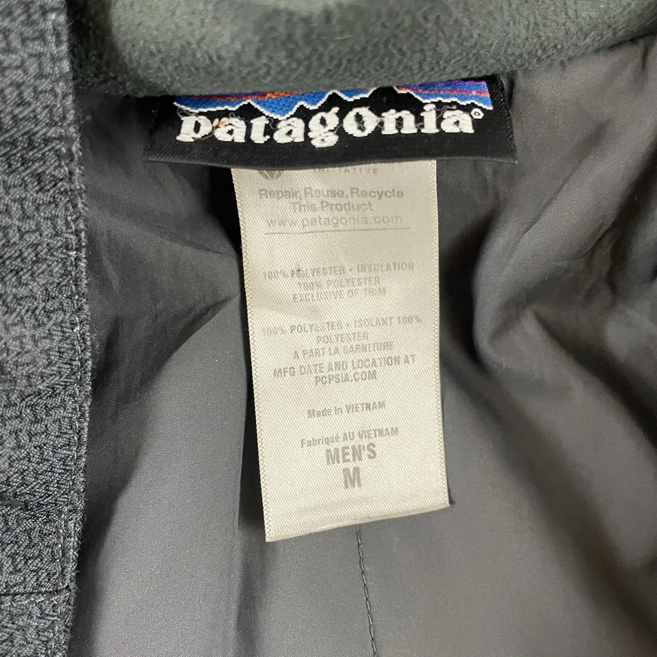 Chaqueta Patagonia Snowshot Para Hombre Mediana Aislada H2No Recco Esquí Impermeable R1 Foto 3 de 4