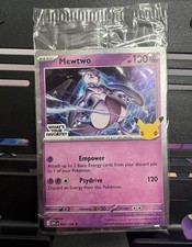 Mewtwo 063/128 Carta Promo Bersaglio Pokemon 30° Anniversario Sigillata