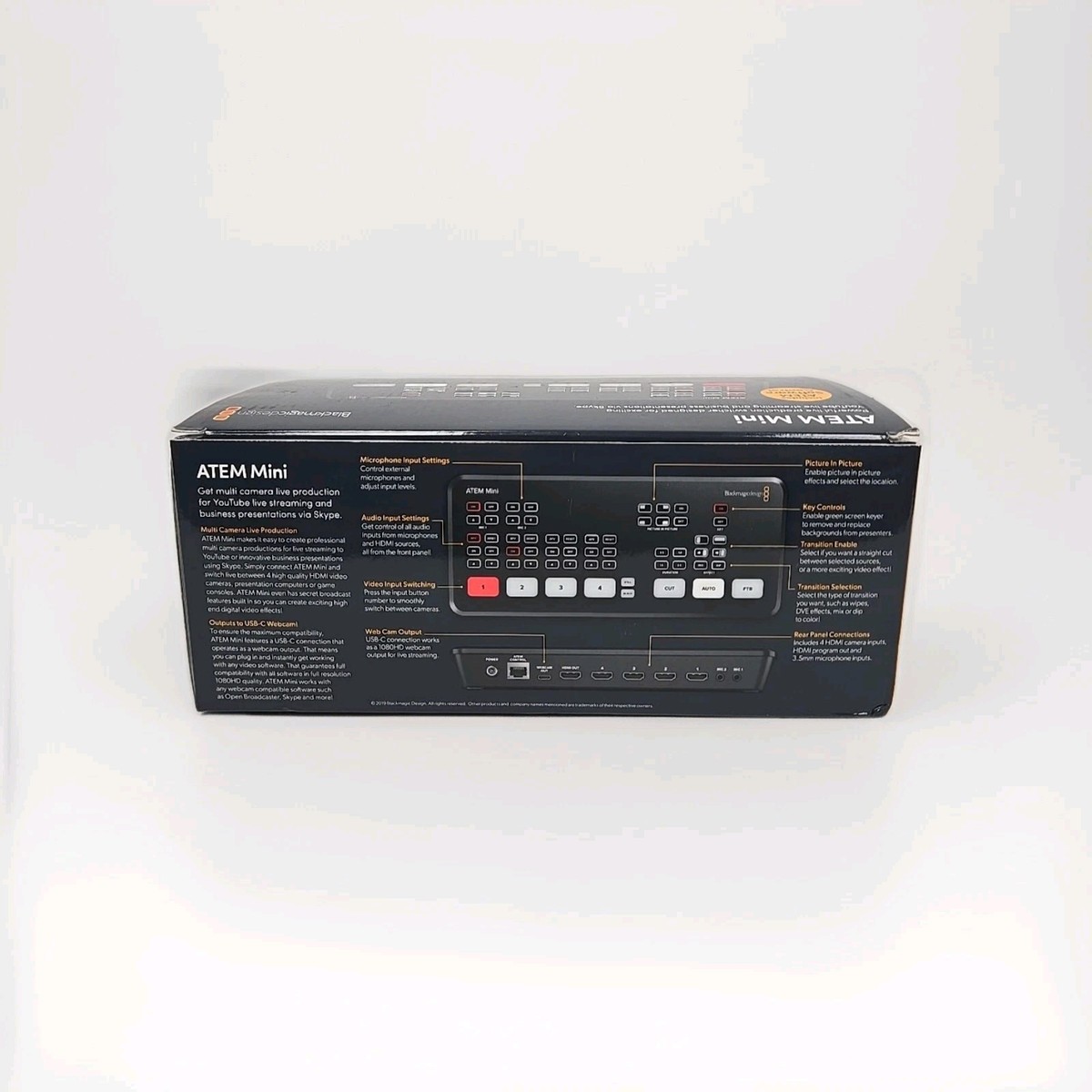 【箱あり】Blackmagic Design ATEM Mini Pro Blackmagic Design Announces New ATEM Mini Pro | LIVE