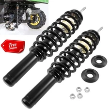2PC Front Coil-Over Shocks With Bushing Fit John Deere HPX Gator XUV620i XUV850D