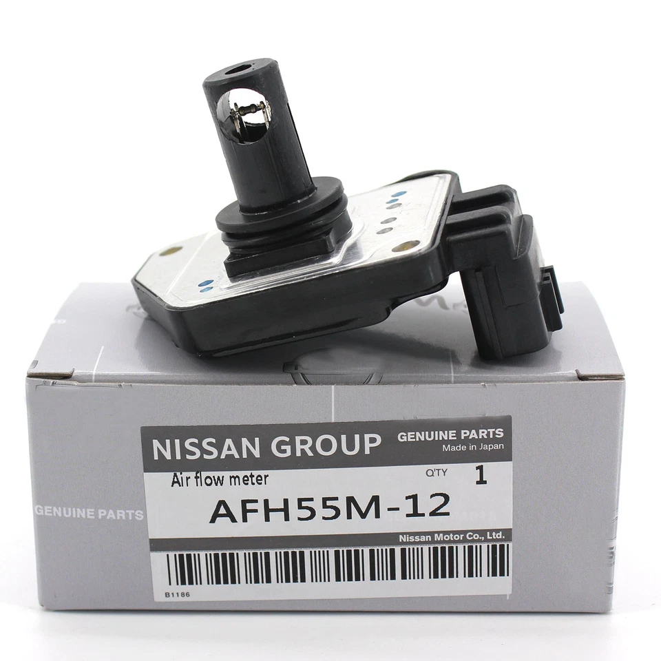 OEM MAF Mass Air Flow Sensor Meter AFH55M-12 For Nissan Pickup Frontier Xterra Foto 3 de 4