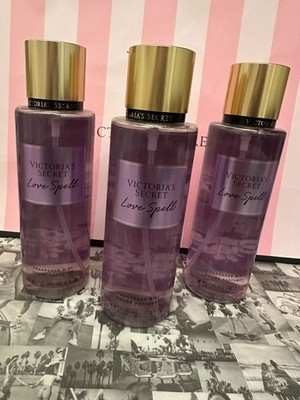 3  Victoria's Secret  LOVE SPELL Fragrance Body Mist  8.4 fl oz 250 ml   