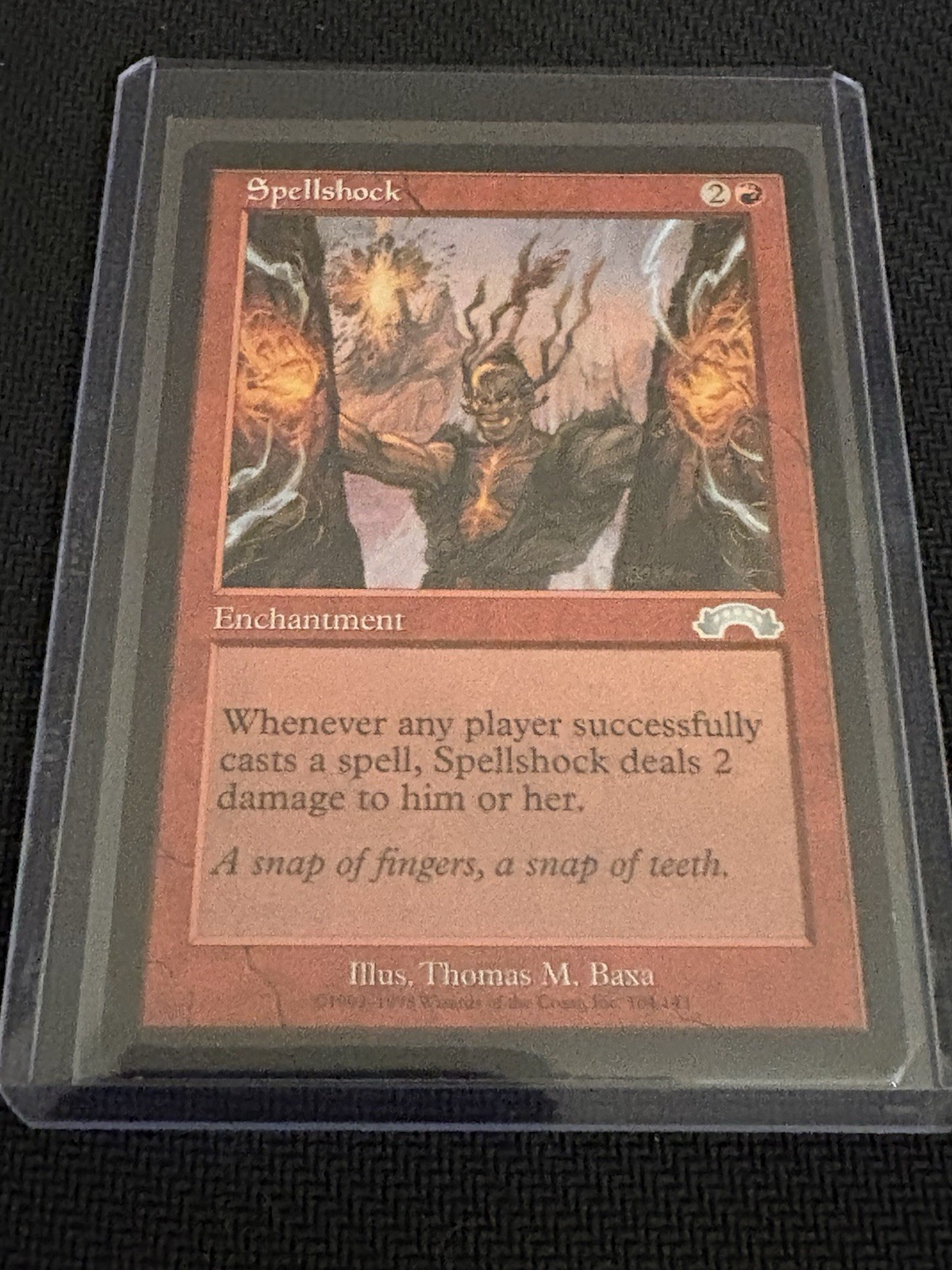 1998 Exodus C Spellshock Expansion/Uncommon #104 MTG 