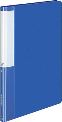 Kokuyo POSITY File Business Card Holder, A4, Vertical, 400 Cards, Blue, P3M