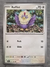 Rufflet 77/86 Common | Black Bolt | Pokemon Card