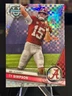 2023 Bowman University Chrome #23 Ty Simpson Alabama Crimson Tide X-Fractor