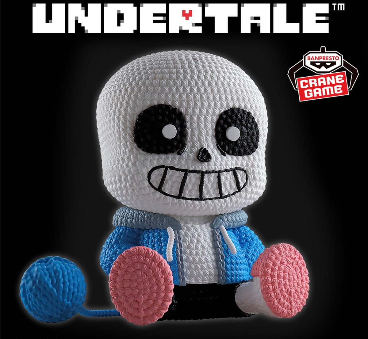 Undertale Amicot Figure Papyrus & Sans Japan BANPRESTO Amigurumi