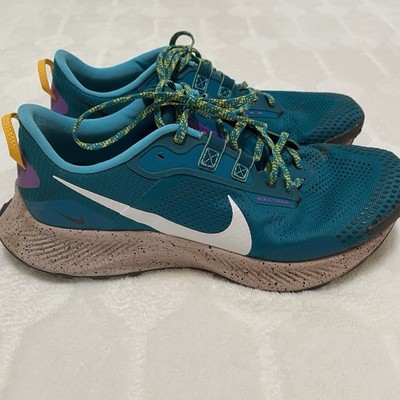 Nike Men's Pegasus Trail 3 Trail Running Shoes Size 10 Mystic Teal DA8697-300