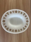Vintage Pyrex Butterfly Gold Gravy Boat UNDER-PLATE ONLY