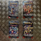 Pokémon Scarlet & Violet Stellar Crown Bundle  4 x TCG Booster Packs