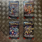 Pokémon Scarlet & Violet Stellar Crown Bundle  4 x TCG Booster Packs