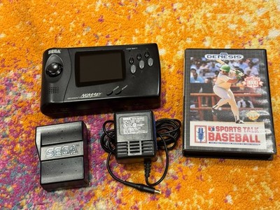 Sega Nomad W/ New Upgraded LCD Screen And OEM Battery Power Pack