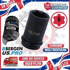 US PRO INDUSTRIAL 1/2" SQUARE DRIVE 21MM SCAFFOLDERS IMPACT SOCKET FOR RATCHET