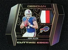 2018 Obsidian Relics Electric Etch Orange 33/35 Josh Allen #CE-12 Rookie RC