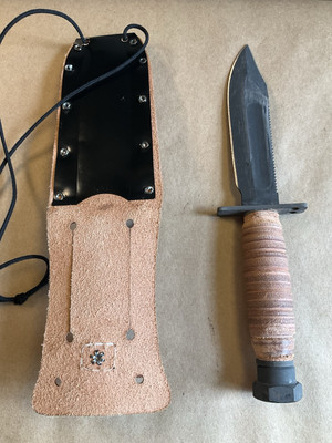 ONTARIO 7-08 SURVIVAL KNIFE W/Original Sheath | eBay