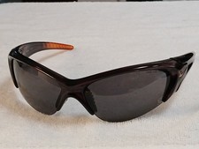 Nike Undermine EVO258 016 Wrap Sunglasses Brown Fade Gray Lenses Men Women