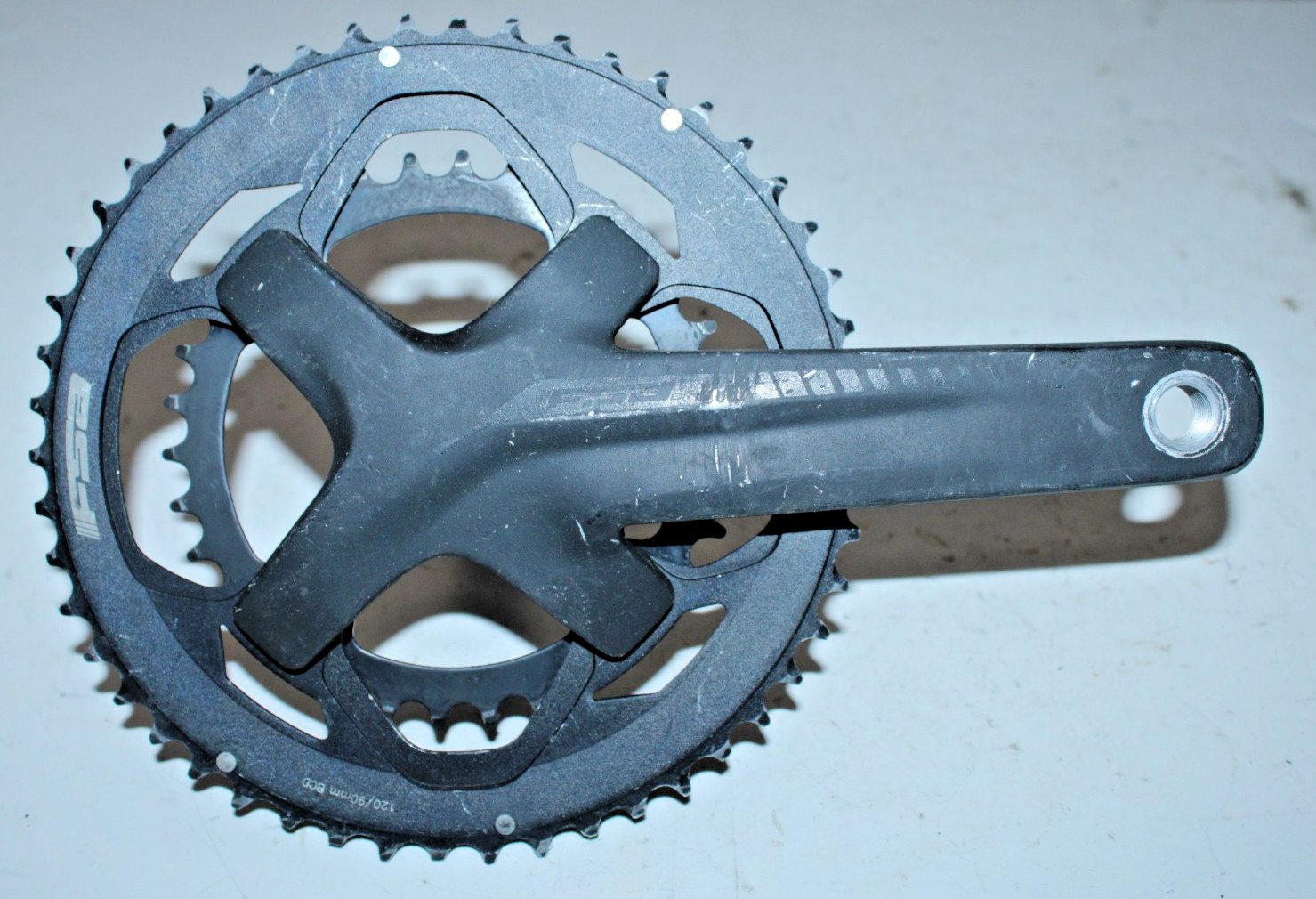 FSA Omega Mega EXO MTB Double Crankset Black 170mm CK-4003 5