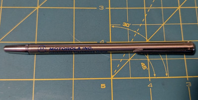 EMPHASIS POINTER Telescopic Gold Pocket Pointer Japan 5'' - 25'' Motorola Inc