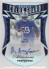 2016 Panini Preferred Rookie Color Guard Blue 20/49 Reggie Ragland #286 Auto 0s5