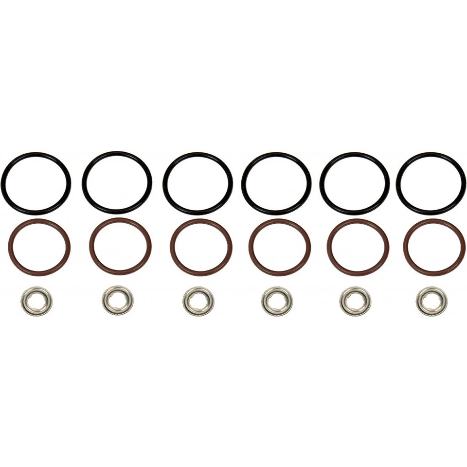 For IC Corporation FE School Bus 2006-2011 Fuel Injector O-Ring Rubber Round Rim Foto 2 de 4