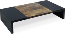20 Inch Monitor Riser, Wood Monitor Stand for Desk, Sturdy Tv/Screen/Pc/Printer/