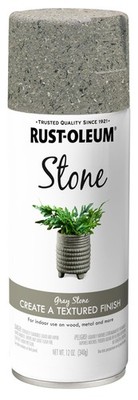 Rust-Oleum 7992830 Stone Creations Spray 12 Ounce (Pack of 1), Gray 