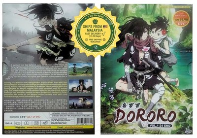 Dororo Complete Series Anime DVD Vol 1-24 End English Dubbed FREE SHIP