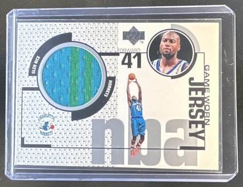 1998-99 Upper Deck Glen Rice Game Worn Jerseys/Rookie #GJ1 Hornets