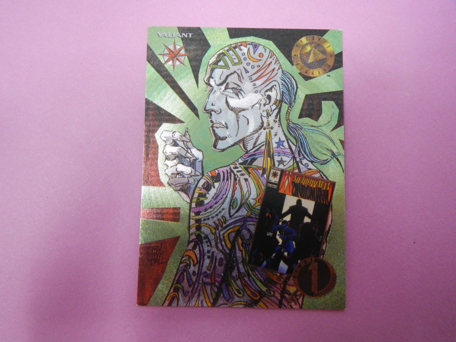 1993 Upper Deck Valiant Shadowman #FA8